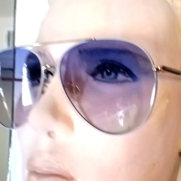 KATE SPADE NY CAROLANE KY2DG F/S blue aviator sunglasses - Picture 3 of 5